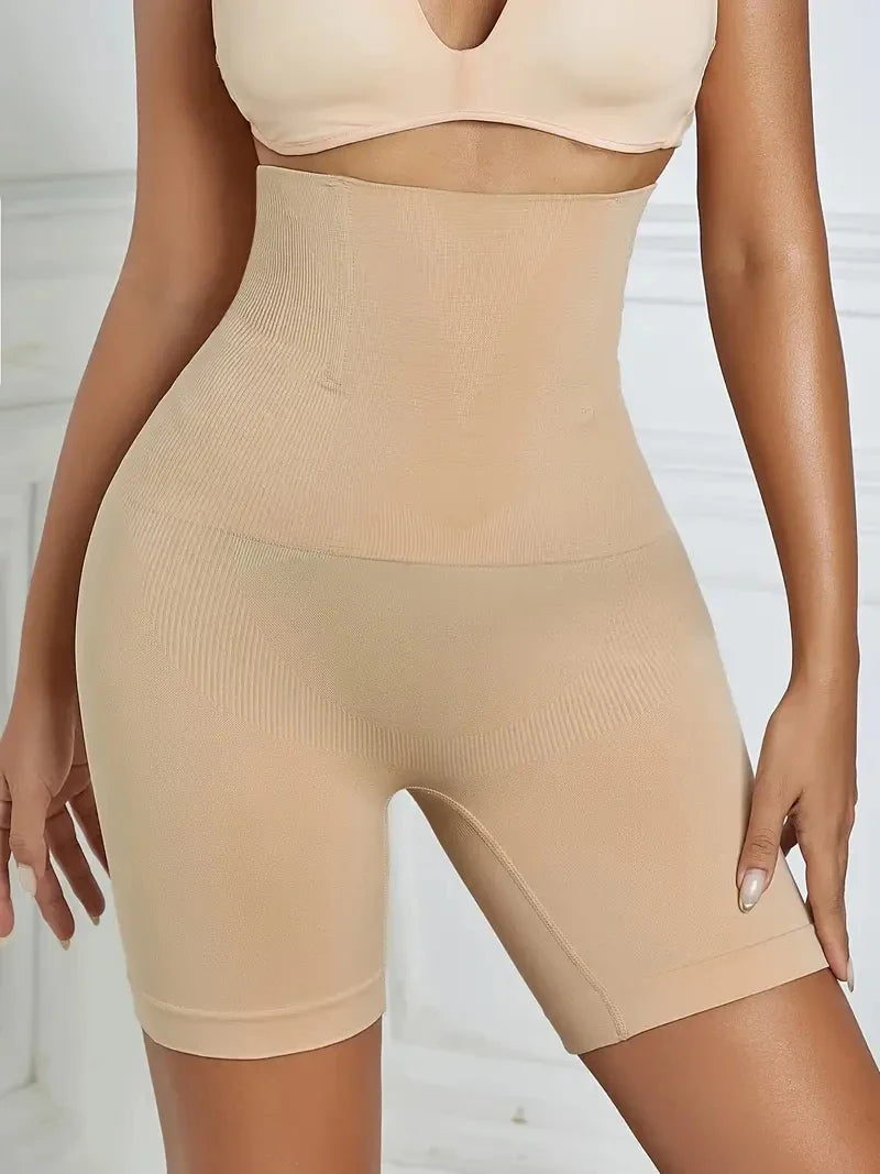 Formea Shaping-Shorts in Beige – Vorderansicht